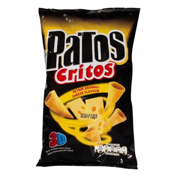 Critos Süper Boy Peynirli Mısır Cipsi 115 Gr