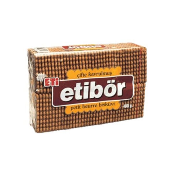 Etibör Çifte Kavrulmuş Bisküvi 400 Gr