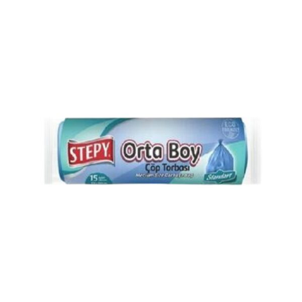 Çöp Torbası Orta Boy 15'li