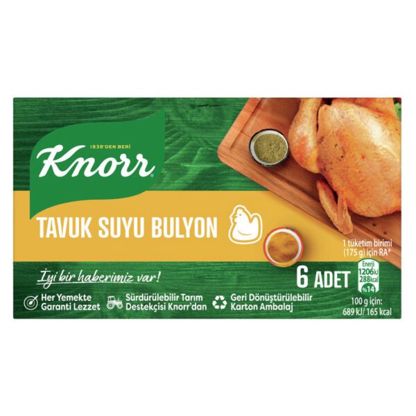 Tavuk Suyu Bulyon 6x10 Gr