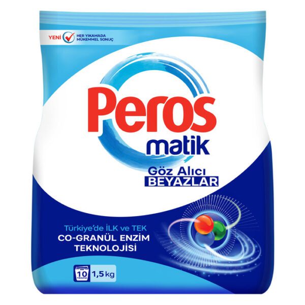 Çamaşır Deterjanı Matik Toz Göz Alıcı Beyazlar 1.5 Kg
