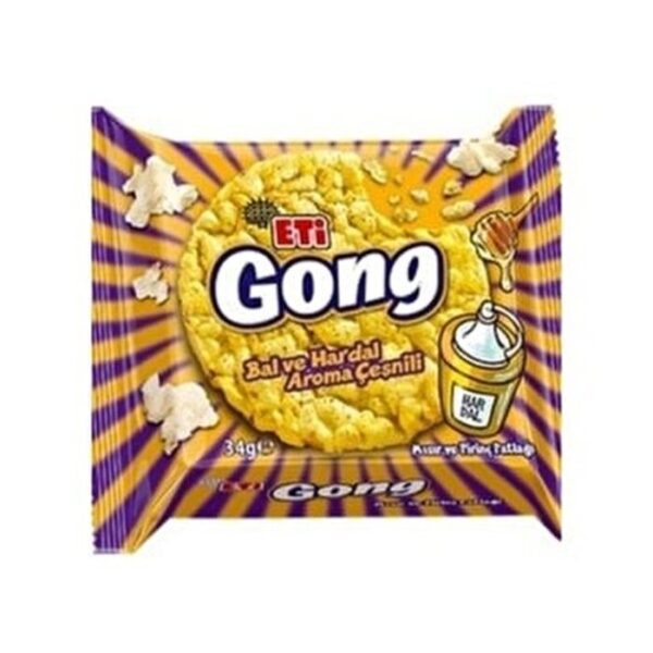 Gong Pirinç Patlağı Bal Ve Hardallı 34 Gr