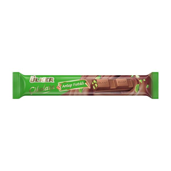 Antep Fıstıklı Sütlü Çikolata 14 Gr