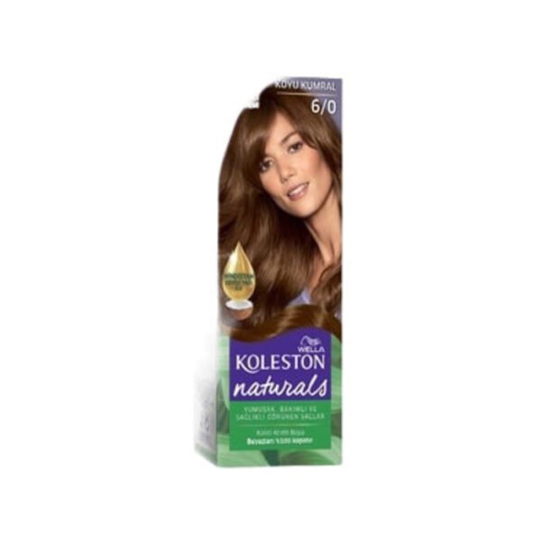 Saç Boyası 6.0 Koyu Kumral Kutu 50 Ml
