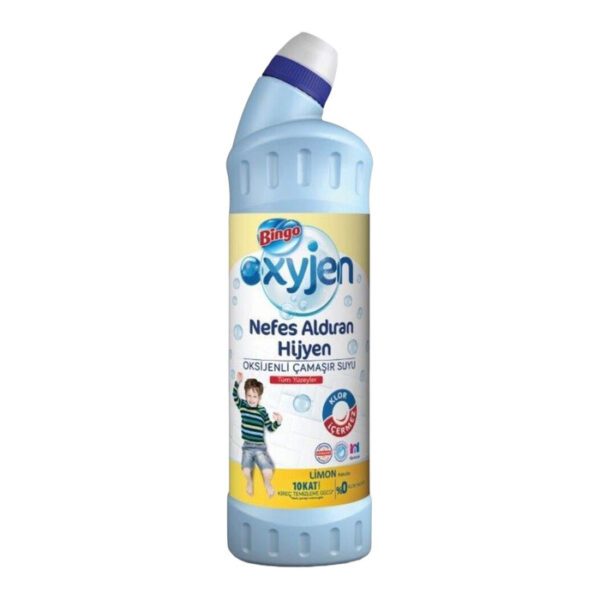 Çamaşır Suyu Oksijen Limon Kokulu 750 Ml