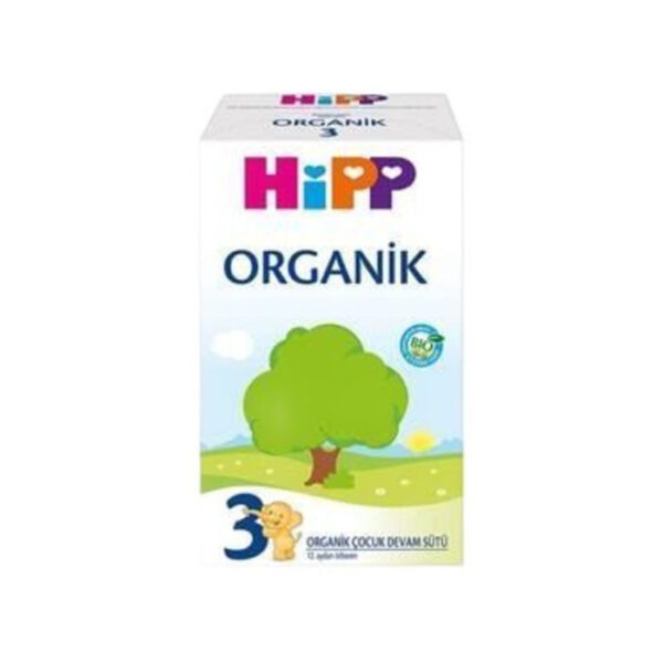 Hipp 3 Organik Devam Sütü 600 gr
