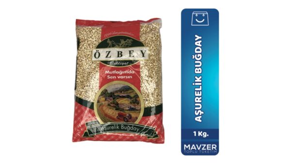 ÖZBEY BAKLİYAT AŞURELİK BUĞDAY 1 KG