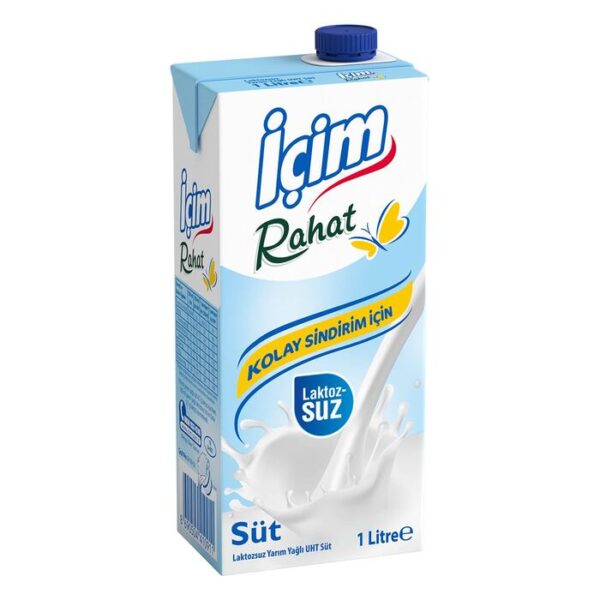 Süt Rahat Laktozsuz 1 Lt