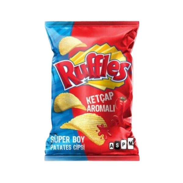 Ketçap Çeşnili Patates Cipsi Süper Boy 104 gr