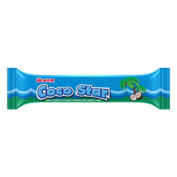 Coco Star Sütlü Kaplı Hindistan Cevizli Bar 25 Gr
