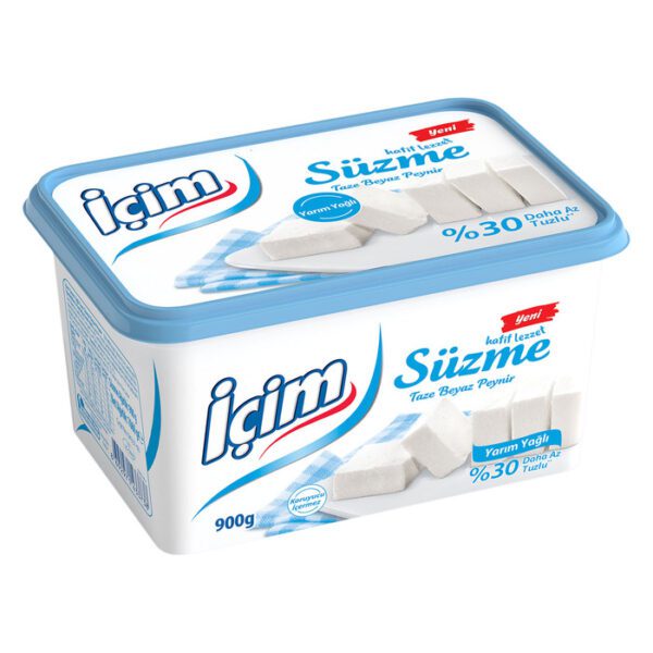 İçim Süzme Peynir 900 Gr Yarım Yağlı