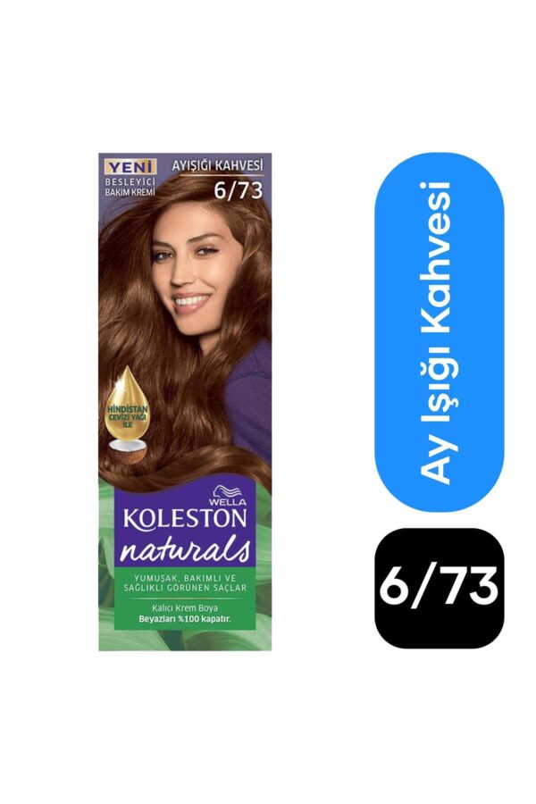 Koleston Naturals Saç Boyası No: 6.73 Ayışığı Kahvesi