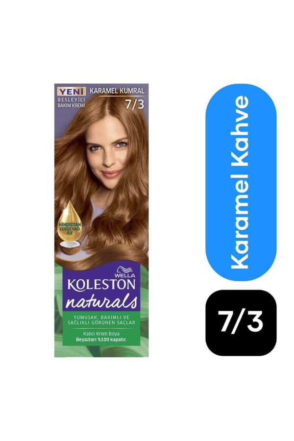 Koleston Naturals Saç Boyası No: 7.3 Karamel Kumral