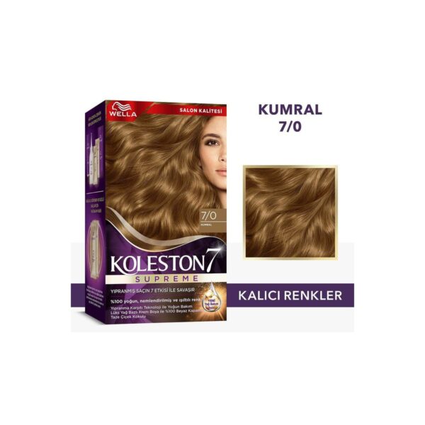 Wella Koleston Supreme 7.0 Kumral Kit Saç Boyası