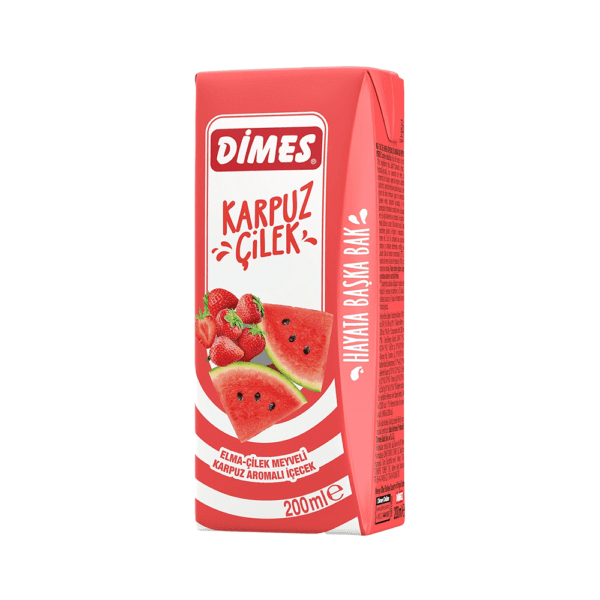 Dimes Karpuz Çilek Meyve Suyu (200 ml)