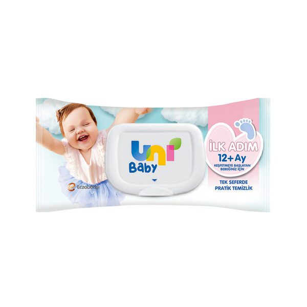 Uni Baby İlk Adım Islak Mendil (52'li)