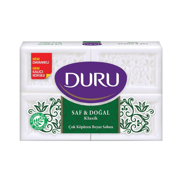 Duru Saf & Doğal Klasik Banyo Sabunu (4 x 150 g)