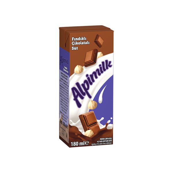 Alpimilk Fındıklı Çikolatalı Süt (180 ml)