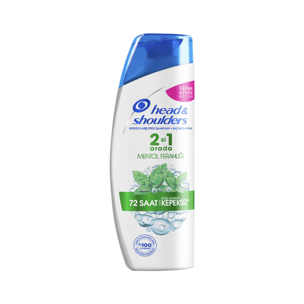 Head & Shoulders 2'Si 1 Arada Şampuan Mentol Ferahlığı (250 ml)