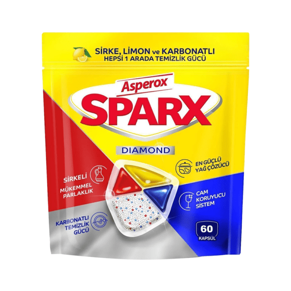 Asperox Sparx Bulaşık Makinesi Tableti (60'lı)